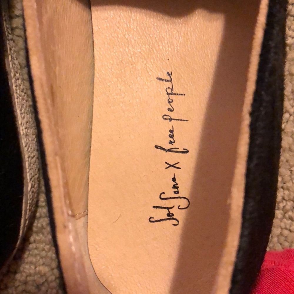 Pony hair slip on sneakers